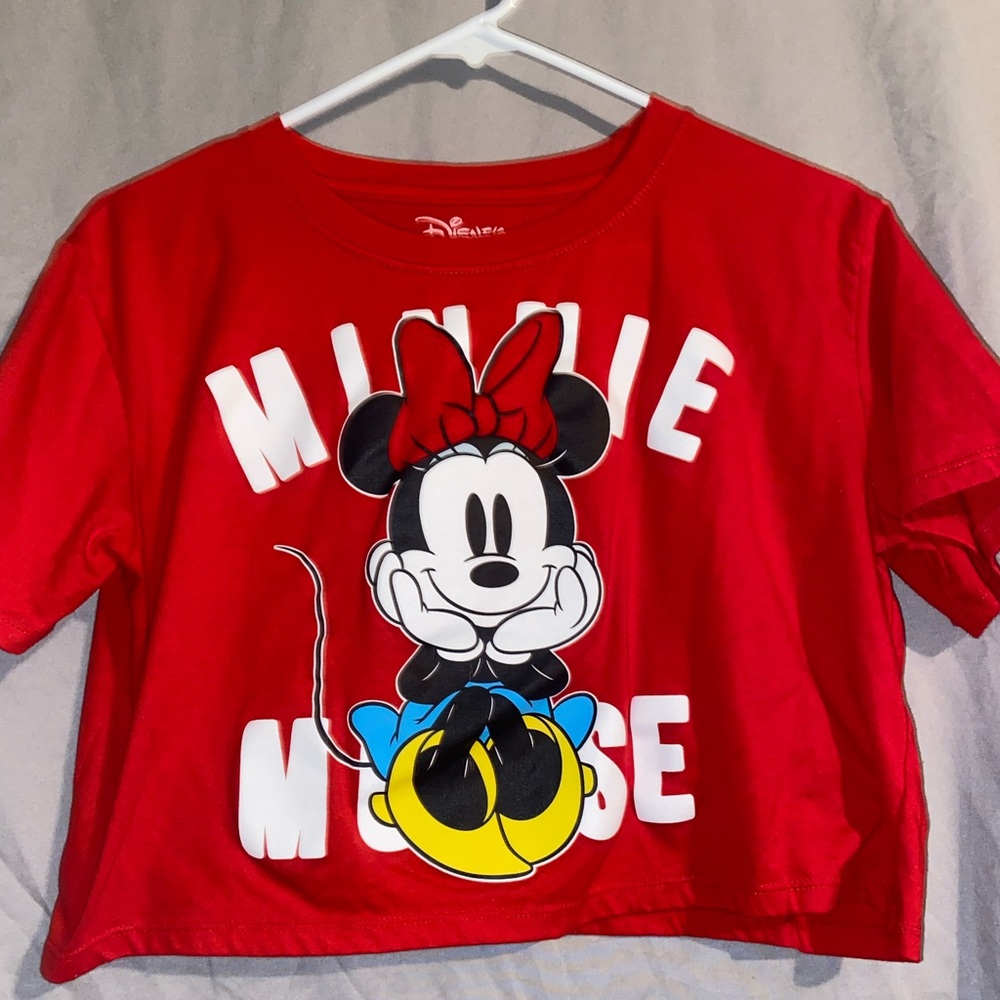 DISNEY Minnie Mouse cropped shirt